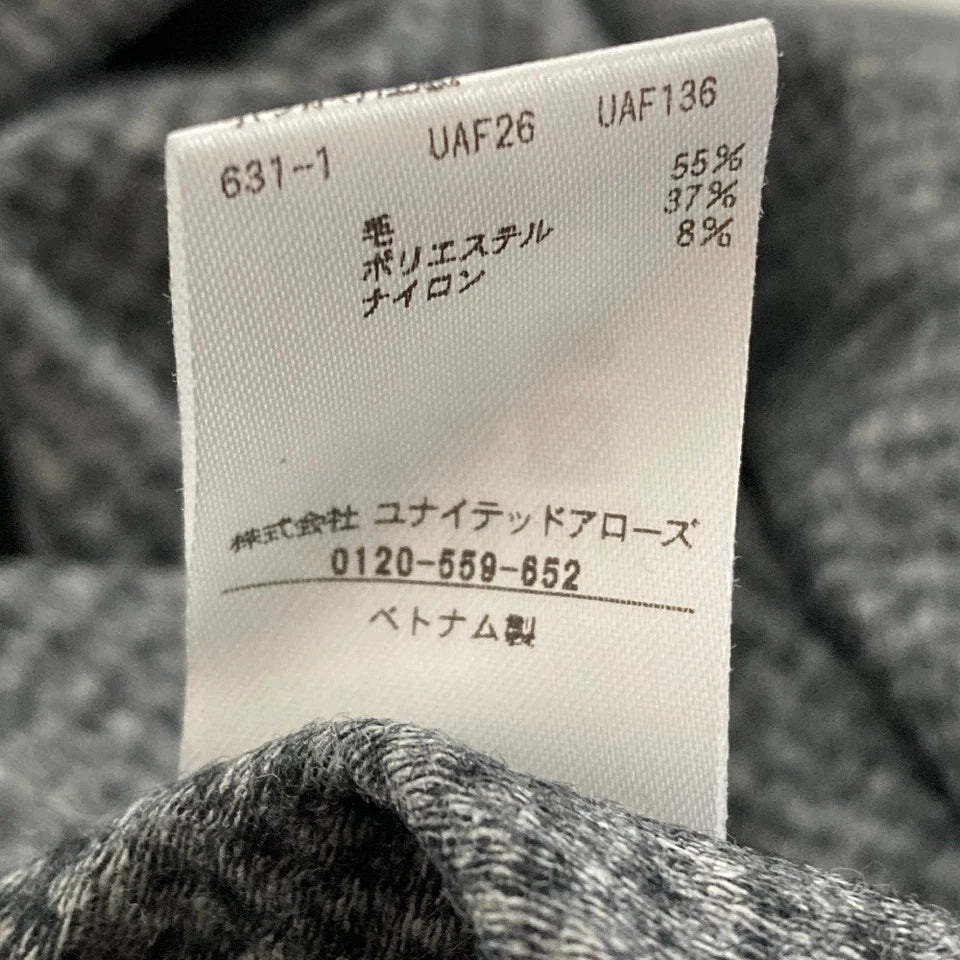 UNITED ARROWS JAPAN. Gray Houndstooth Dress
