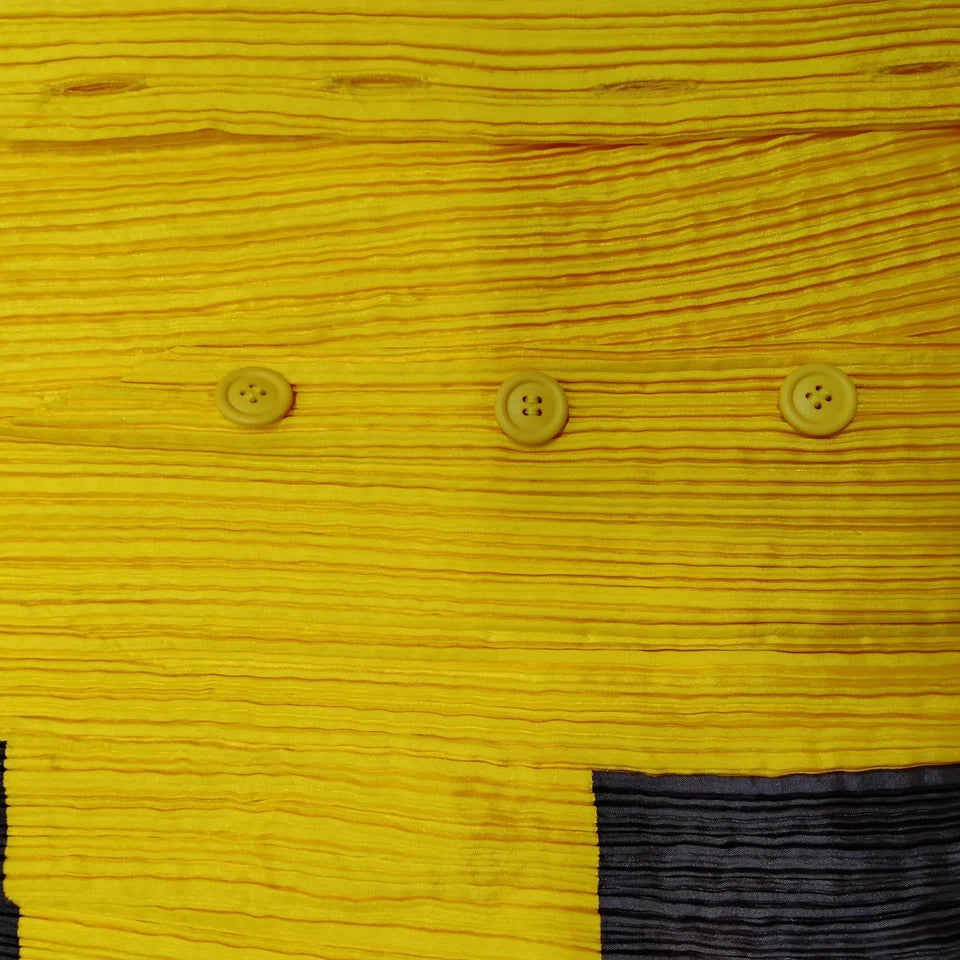 ISSEY MIYAKE JAPAN. Multi-Color PolyTech Pleats Top