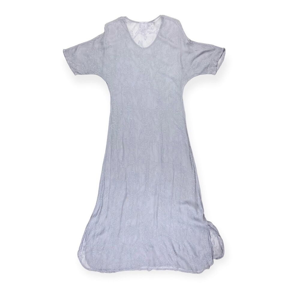 Ghost England. Tanya Sarne. Vintage 1990s Semi Sheer Maxi Dress