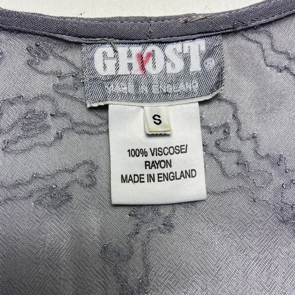 Ghost England. Tanya Sarne. Vintage 1990s Semi Sheer Maxi Dress