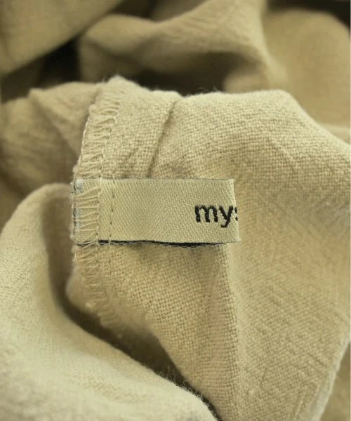 MYSTIC JAPAN. Beige Viscose/Cotton Blend Dress