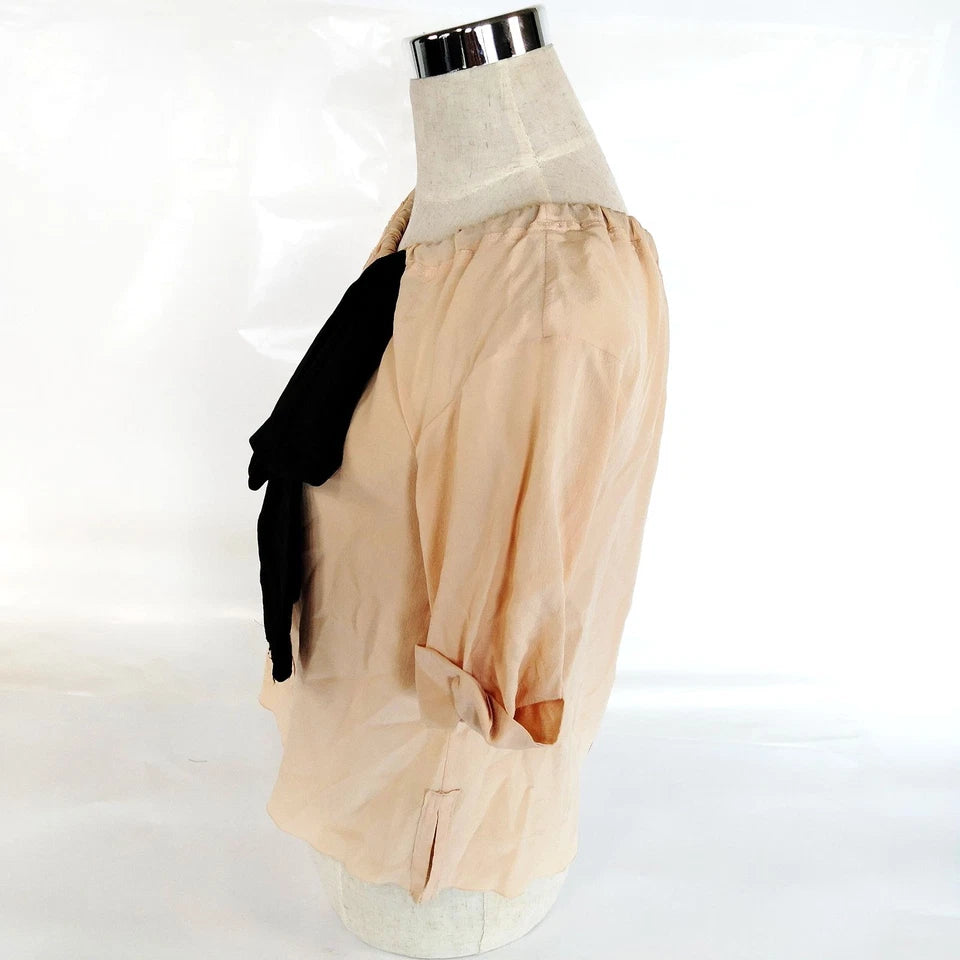 Prada ITALY. Vintage Silk SEDASOIE Top