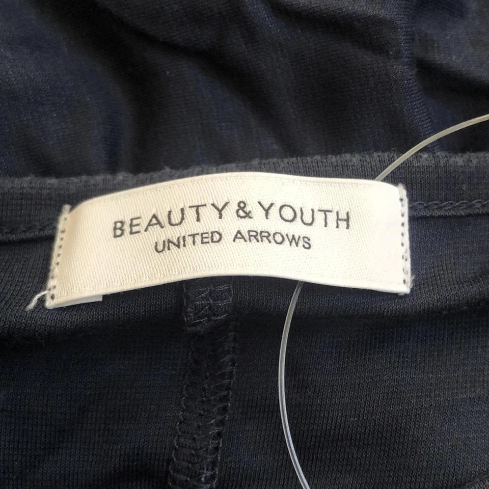 BEAUTY&YOUTH JAPAN. UNITEDARROWS. - Dark Navy Intentional Distressing Dress