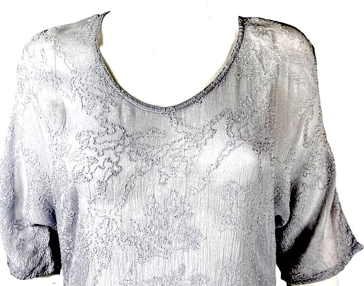 Ghost England. Tanya Sarne. Vintage 1990s Semi Sheer Maxi Dress