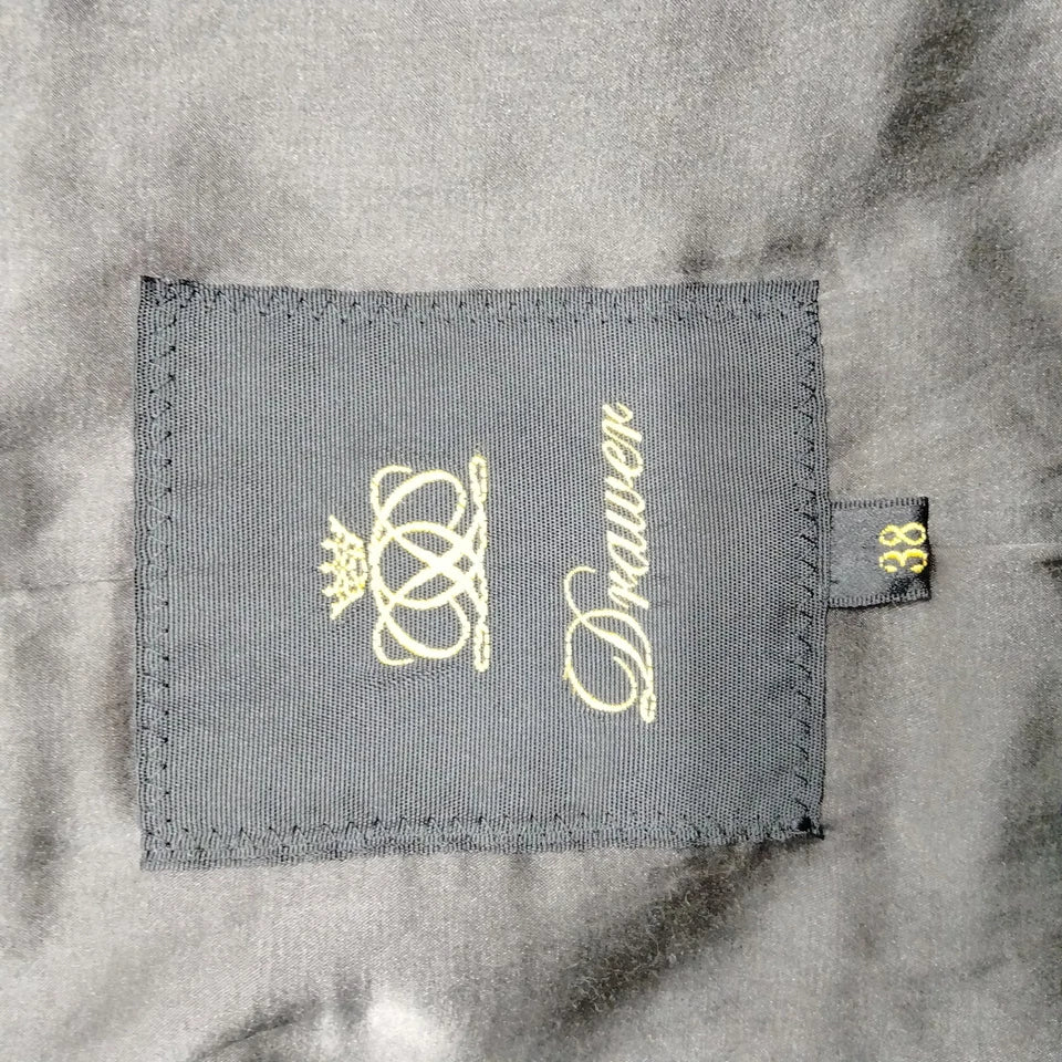 DRAWER JAPAN. Wool, Cotton, Silk Long Coat