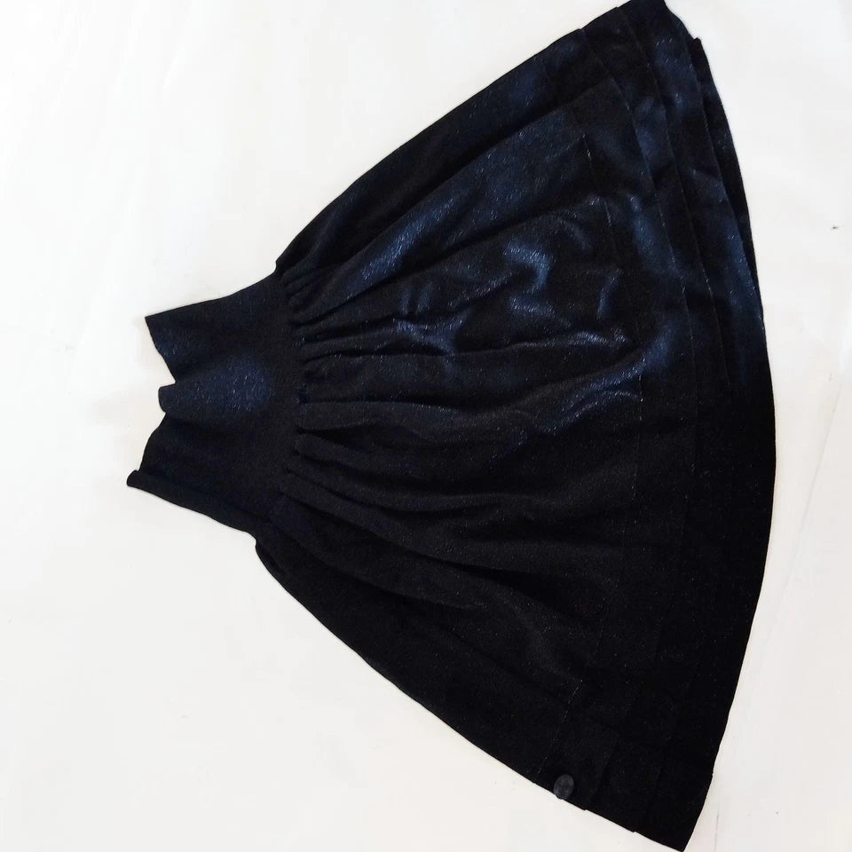 Chanel Paris. Vintage Rayon Nylon Flare Skirt