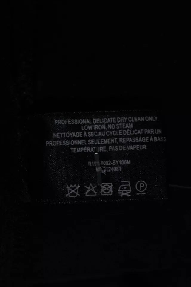 Proenza Schouler NY. Black Belted High Rise Wide Leg Dress Pants