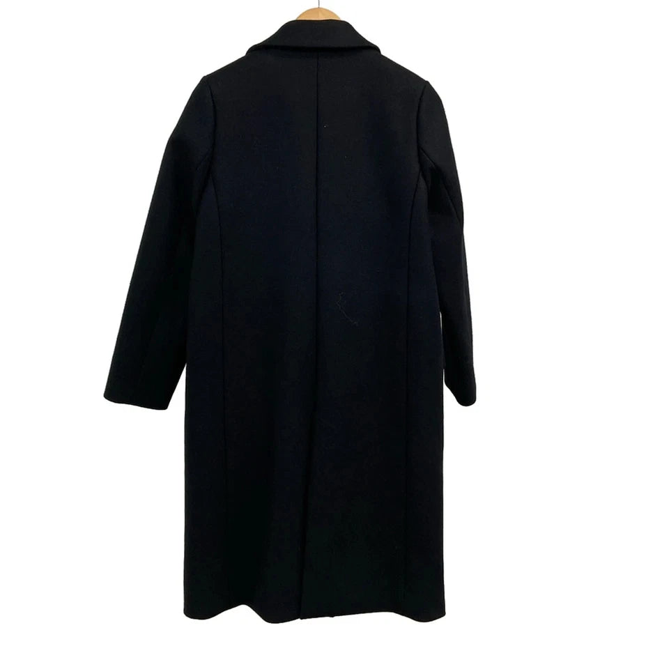 UNITED TOKYO JAPAN. Black Wool Blend Long Coat
