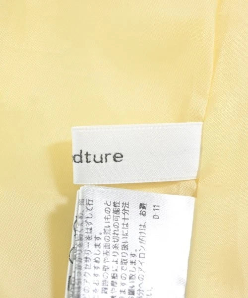 Rirandture Japan. Vintage Cotton/Viscose Yellow Dress