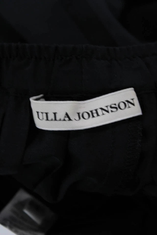 Ulla Johnson NY. Black/Gray Pleated Ombre Midi Skirt