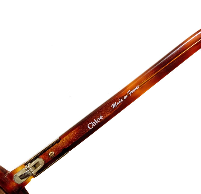 Chloe Paris. Gradation Brown×tortoiseshell Frame Sunglasses