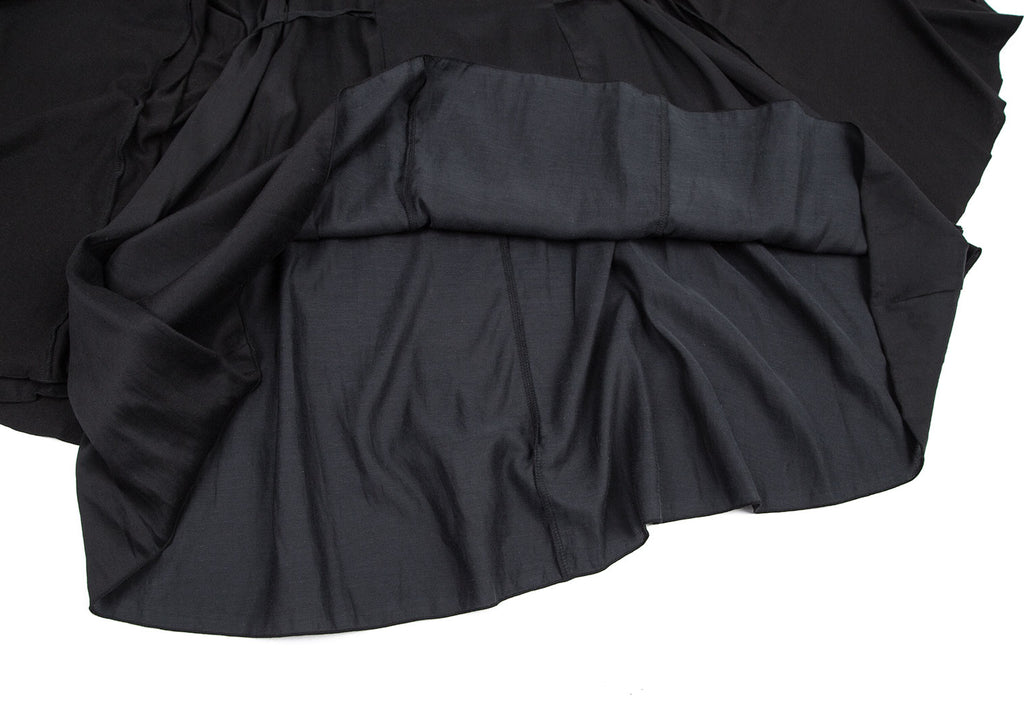 Frapbois Japan. New. NWT. Black Layered Sleeveless Dress