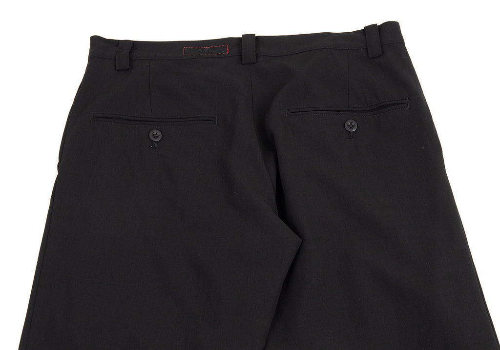 Yohji Yamamoto Japan. Y's Red Label Black Wool Pants