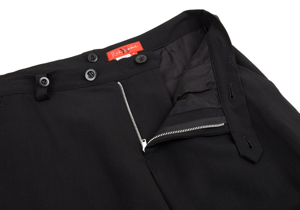 Yohji Yamamoto Japan. Y's Red Label Black Wool Pants