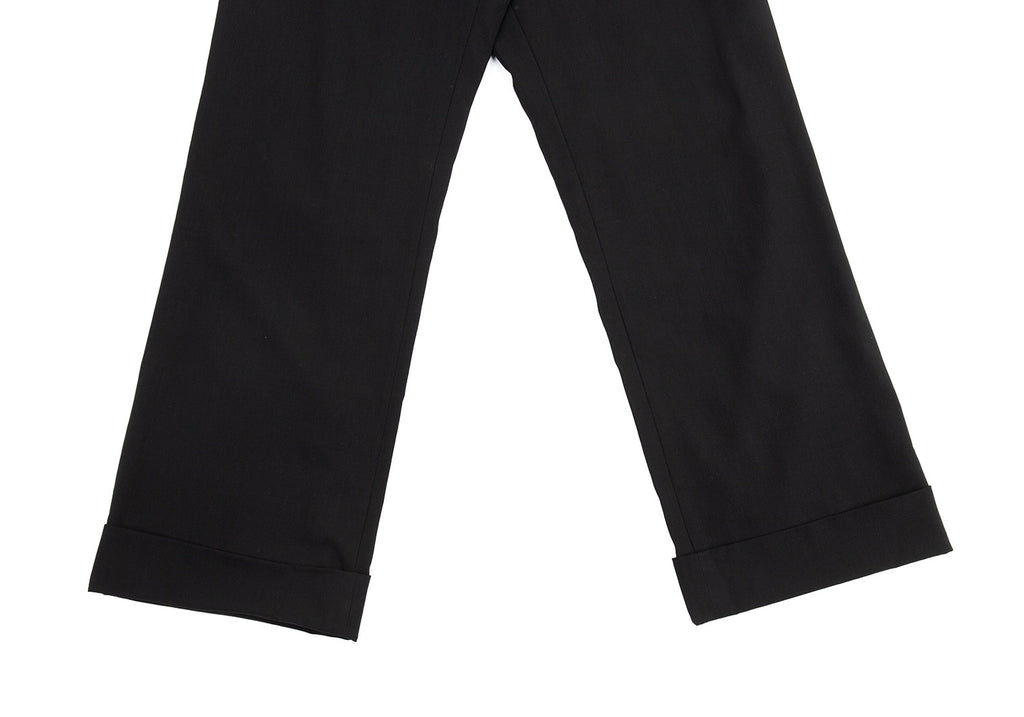 Yohji Yamamoto Japan. Y's Red Label Black Wool Pants