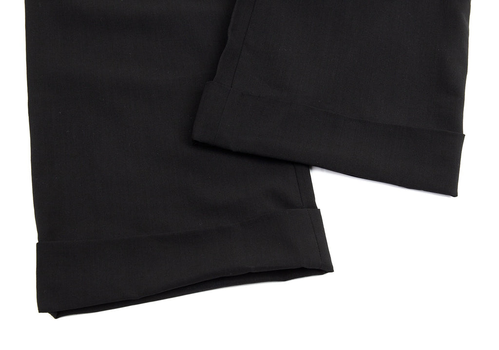 Yohji Yamamoto Japan. Y's Red Label Black Wool Pants