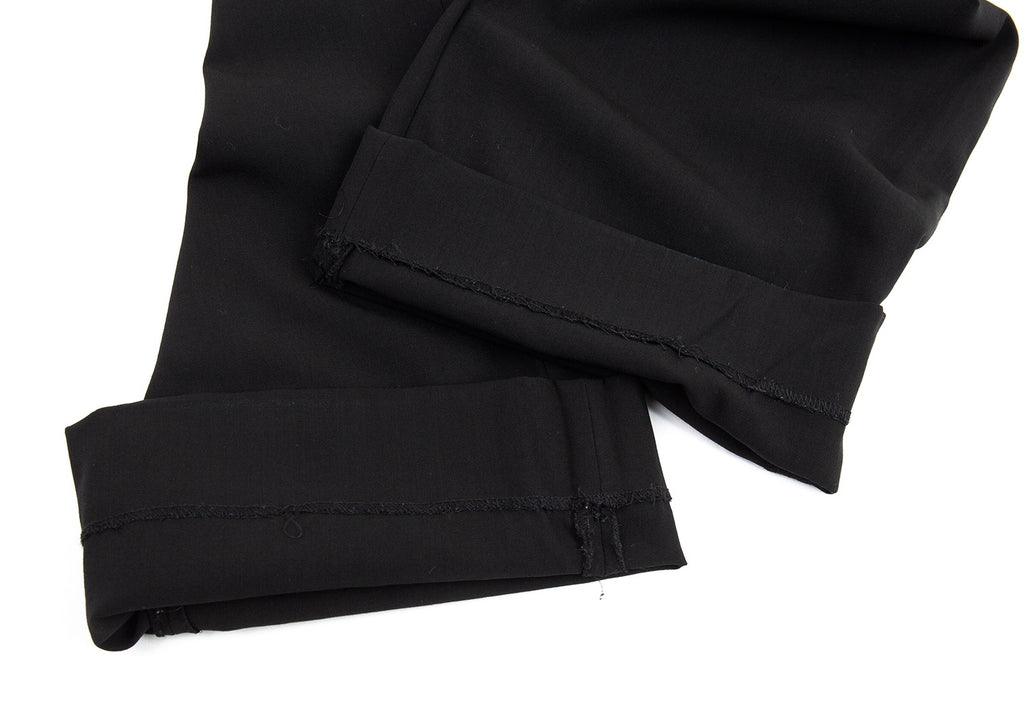 Yohji Yamamoto Japan. Y's Red Label Black Wool Pants
