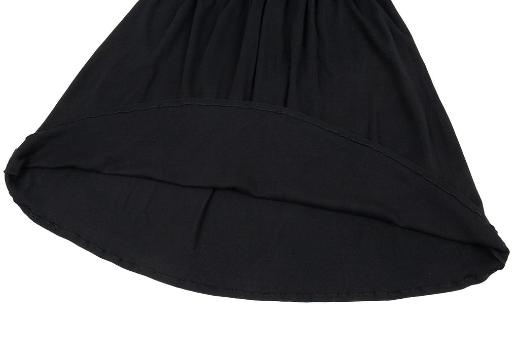 Yohji Yamamoto Japan. Black Y's for living Diamond Woven Sleeveless Dress