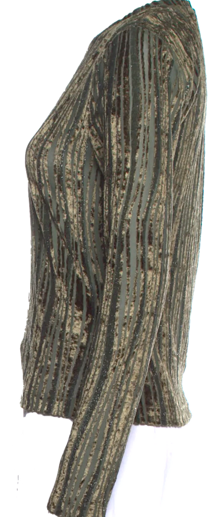 Stine Goya Copenhagen. Striped Crew Neck Blouse