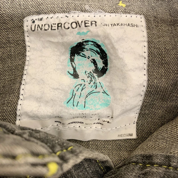 Undercover Jun Takahashi Japan. Yellow Diamond Embroidery