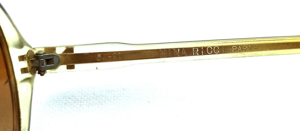Vintage 1970s Nina Ricci Paris. Handpoured Acetate Sunglasses 130-2-F16