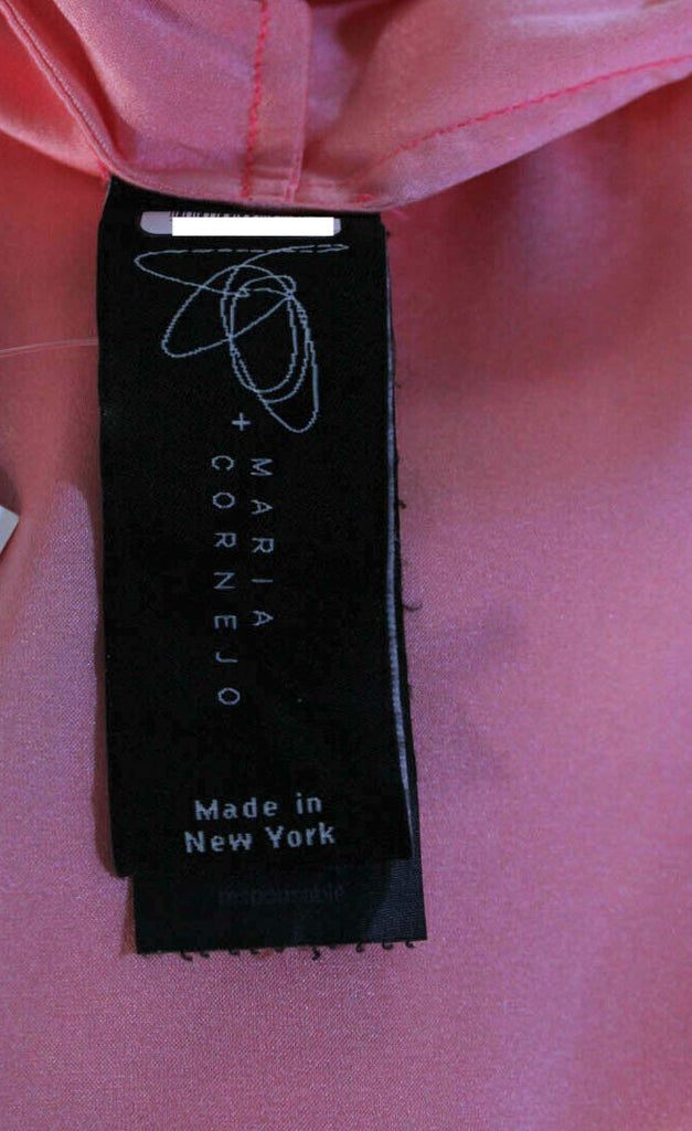 Zero + Maria Cornejo Patterned Blush/Pink Light Fabric Mio Dress