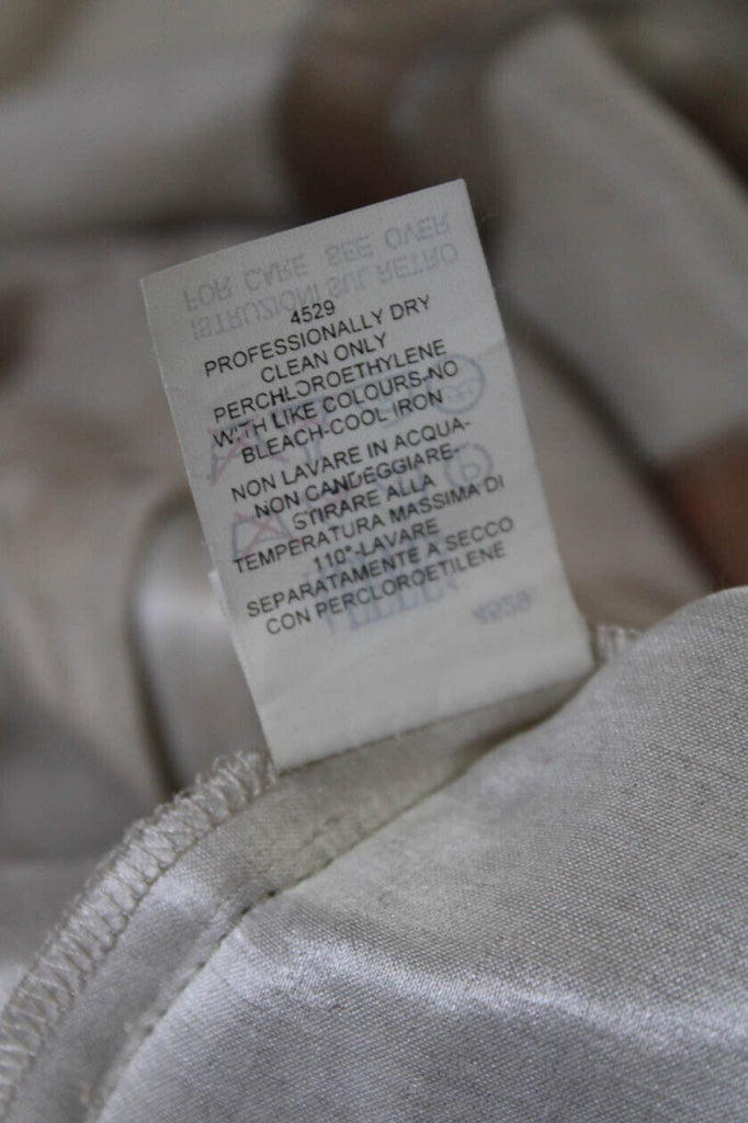 Alberta Ferretti Italy. Beige Windowpane Summer Sleeveless Square Neck Sheath Dress