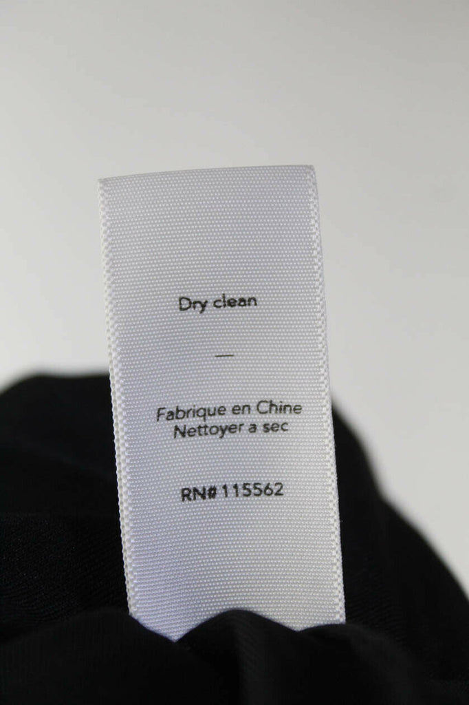 Elizabeth and James Black Sleeveless Asymmetrical Hem Dress