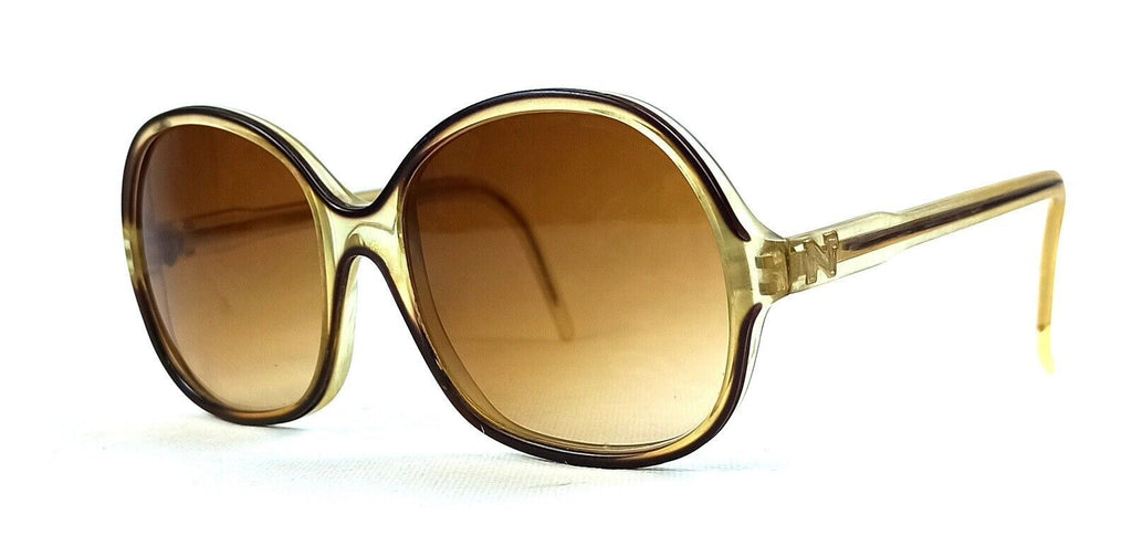 Vintage 1970s Nina Ricci Paris. Handpoured Acetate Sunglasses 130-2-F16