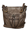 CHLOE PARIS. Authentic Vintage Brown Pebbled Leather Shoulderbag