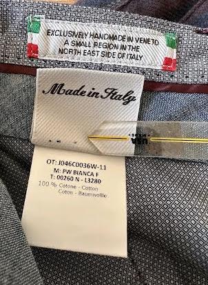 Jacob Cohën Italian New/W Tags. Handmade Striped Multi Color Tailored Pants