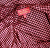 VIVIENNE WESTWOOD RED LABEL Red & Black Plaid RED LABEL Gingham Pattern Dress