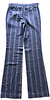 Jacob Cohën Italian New/W Tags. Handmade Striped Multi Color Tailored Pants