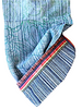 Marithe + Francois Girbaud Paris. Floral Drawn/Striped/Abstract Snap Tab Jeans