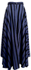 Nocturne #22 In C Sharp Minor. JAPAN. (Yohji Yamamoto Designer, MICHIKO SUZUKI ) Black/Blue Op. Posth. Skirt