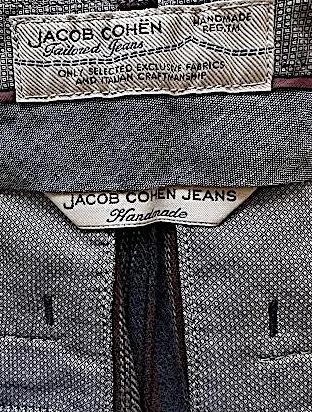 Jacob Cohën Italian New/W Tags. Handmade Striped Multi Color Tailored Pants