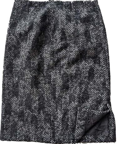 Yves Saint Laurent by Tom Ford. Rive Gauche. Vintage Wool/Spandex Skirt