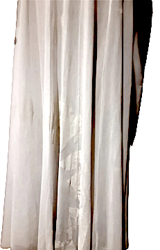 Ivan Grundahl Copenhagen. Linea S. White Mesh Semi-Sheer Sleeveless Maxi Dress