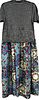 CDG x Comme des Garcons Homme Plus JAPAN. NWT. Dress w/Grey top and Multi color Polka Dot Skirt Bottom