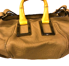 Chloe Paris. Phoebe Philo Designer Mini Brown Ocher Color Shoulder Bag / Crossbody Bag