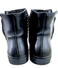 The Last Conspiracy Danish. Handmade in Portugal Black Leather Perforated  Size: 40/9