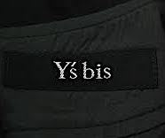 Yohji Yamamoto Japan. Y's Bis Black Techpoly/Cupra Dress