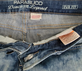 Parasuco "Eva Fit Legend" Bleach Acid Jeans