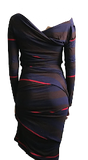 Vivienne Westwood UK. Anglomania. Bodycon Asymmetrical Cut Dress
