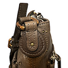 CHLOE PARIS. Authentic Vintage Brown Pebbled Leather Shoulderbag