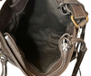 CHLOE PARIS. Authentic Vintage Brown Pebbled Leather Shoulderbag