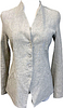 Transit Par Such Italy. Grey Linen/Viscose Blend Summer Weight Blazer