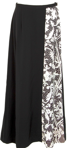 COMME des GARCONS Japan. Black Lace Long Sleeve Shirt