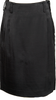 Yohji Yamamoto Japan. NOIR. Black Cupra Wool Skirt