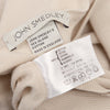 JOHN SMEDLEY LONDON. Beige Cotton Knit Sleeveless Shirt